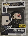 Funko Pop! Game of Thrones Bloody Jon Snow #07 Hot Topic Exclusive Unopened