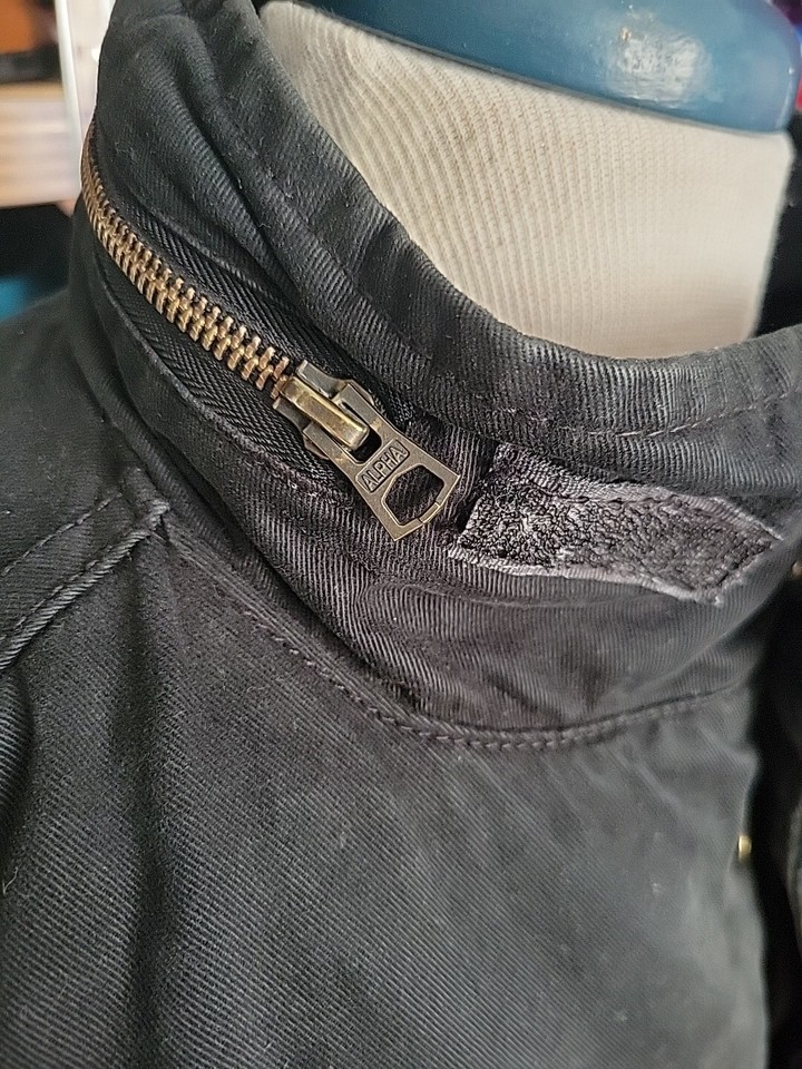 Alpha Industries M65 Field Jacket Size Xl Pit To Pit 26" Vintage eBay