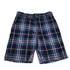 Janie and Jack boy size 6 plaid shorts