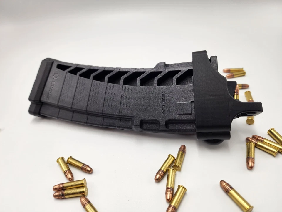 Cargador de velocidad .22LR para kit de conversión CMMG AR - infusión de fibra de carbono - HECHO EN EE. UU. Foto 4 de 4