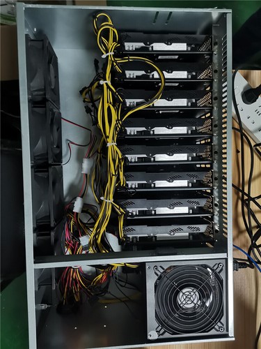 2600W Modular Power Supply For 6/8 GPU Rig ereum Coin Mining Miner 12A - Afbeelding 10 van 12