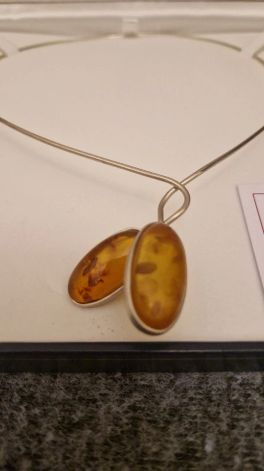 Collana donna pezzo unico artigianale Elisabetta Nevola nuova mai indossata - Immagine 3 di 4