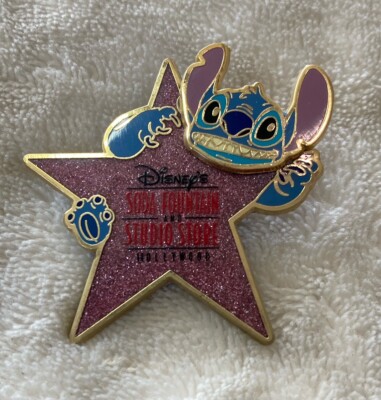 Disney Stitch Walk of Fame Star Pin Trader s Delight PTD LE 300 DSF