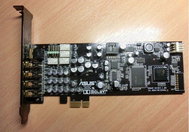 Asus xonar dx разъемы