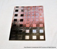 Paul McCartney World Tour 1989-1990 Concert Program Book!  4 Copies!