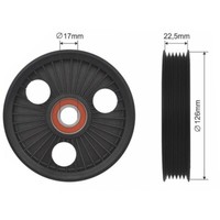 NTY Umlenk-/FüHrungsrolle Keilrippenriemen FüR Fiat Scudo Kasten 270_ 2.0 D