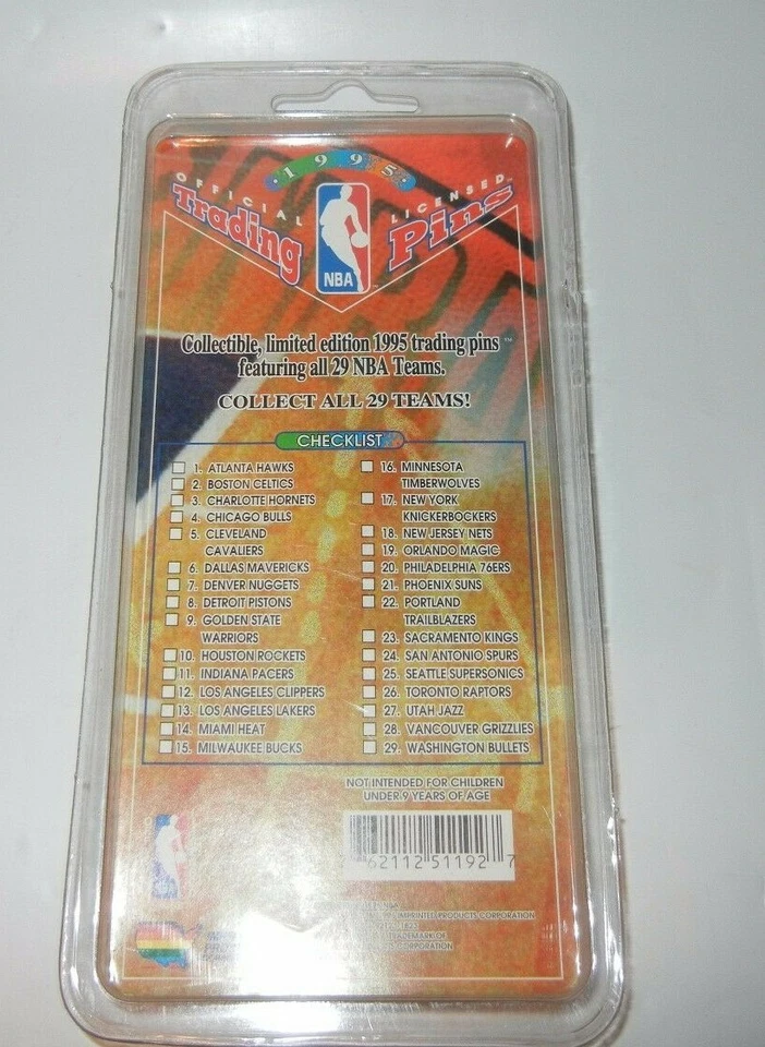 1995 Imprinted Products Licensed NBA Vancouver Grizzlies Logo Trading Pin New - Image 3 of 3