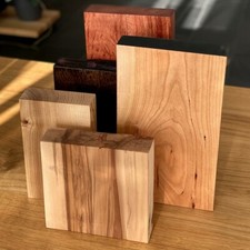 Bastelholz EICHE NUSS KIRSCHE AHORN WENGE KERNBUCHE BIRNE Kantel Drechselholz