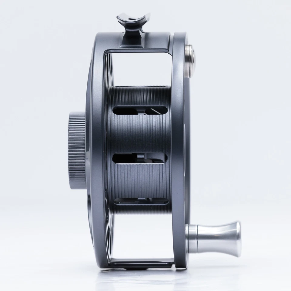 Катушка Hatch Iconic 9+ серая/черная средняя арбор - бесплатная подложка - БЕСПЛАТНАЯ ДОСТАВКА 2 ДНЯ - Изображение 4 из 4