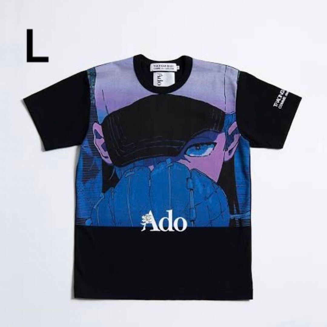 サイズL COMME des GARONS Ado T-Shirt Black サイズL COMME des GARONS Ado T-Shirt Black
