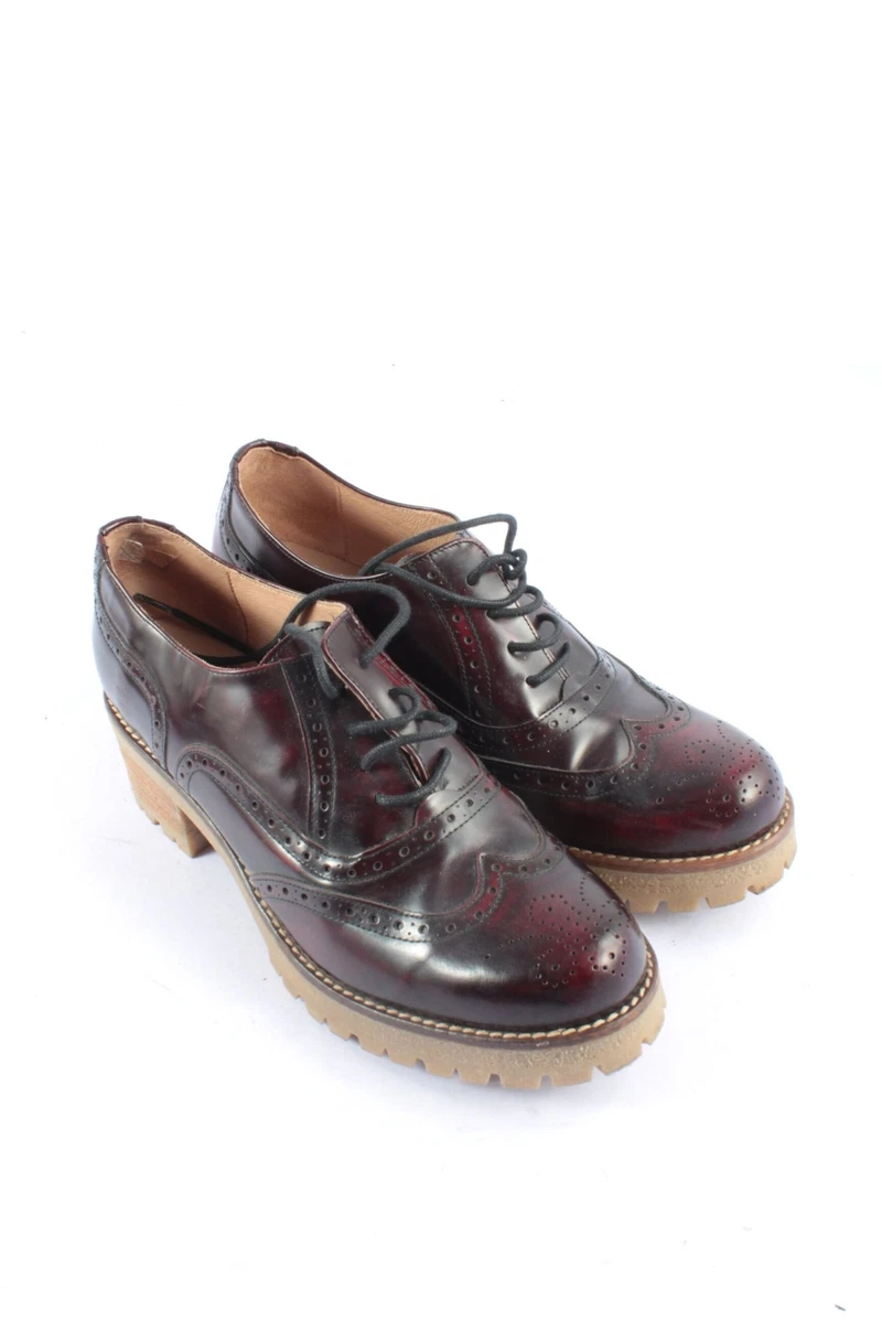 PASSARELLA Zapatos brogue Mujeres Talla EU 40 rojo negro look
