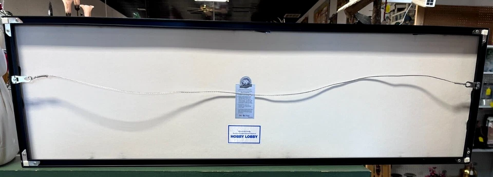 Rare Vintage Colonial Bread King Thin Framed Cardboard Sign - Image 3 of 3