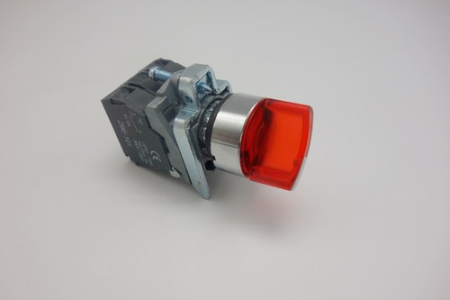 1PC 22mm ILlUMINATED Selector switch 2 Position Fits RED XB4BK124G5 110V LED - Picture 7 of 7