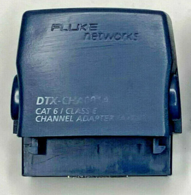 Used & Tested DTX-CHA001A Cat 6 Channel Adapter For Fluke DTX-1800 DTX-1200