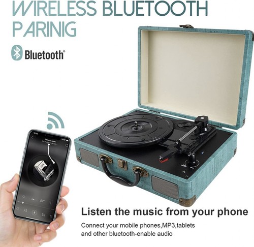 GIRADISCHI VINILE BLUETOOTH - Foto 5 di 6