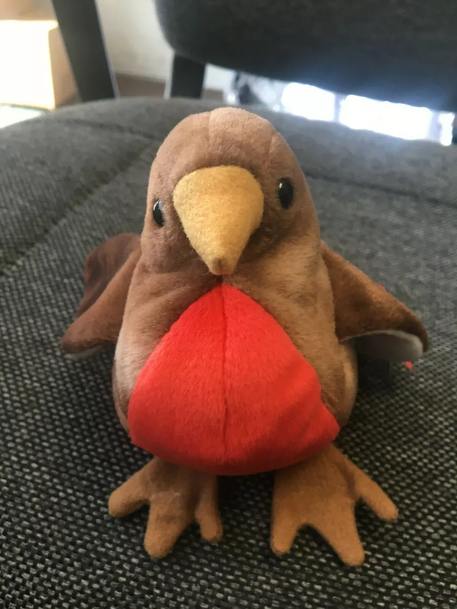 Retired Ty Beanie Baby Early Bird with Tag and Errors Mint Condition