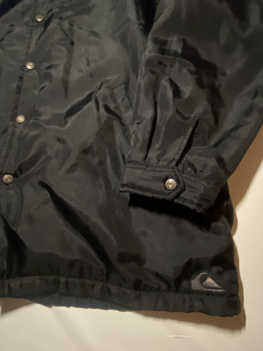 Vintage Quiksilver Heavy Nylon Jacket Lined Size XL