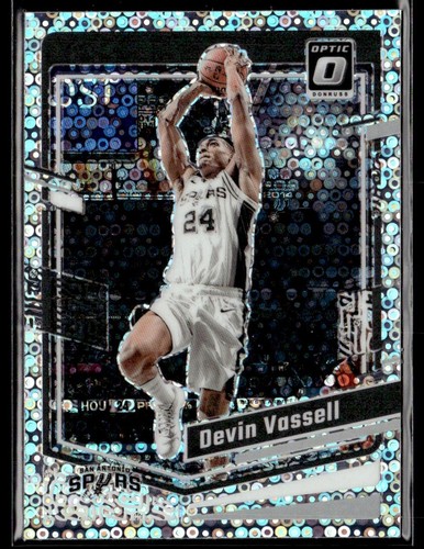 2023-24 Donruss Optic Devin Vassell #184 Fast Break Holo Prizm