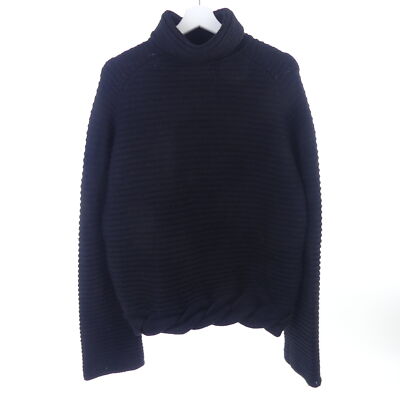 SPORTMAX Pullover Strick Knit Wolle Rollkragen Schwarz M 38