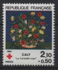 FRANCE 1984 - N° 2345 - CROIX ROUGE - LA CORBEILLE ROSE de CALY - NEUF** LUXE