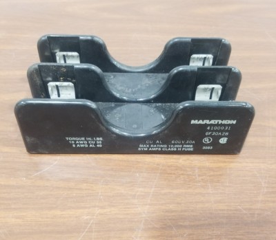 Marathon 6F30A2B 4100031 Fuse Block Holder 600V 30A #010C5