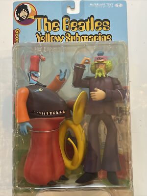 George With Snapping Turk- The Beatles McFarlane Toys Yellow