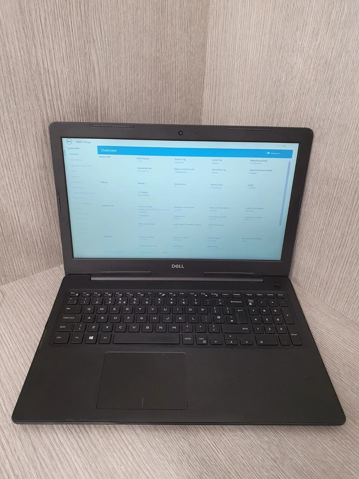 Dell vostro 3590 i5-10210 @ 1.6GHz 8GB DDR4 Ram NO HDD Grade D EE2203 - Image 2 of 4