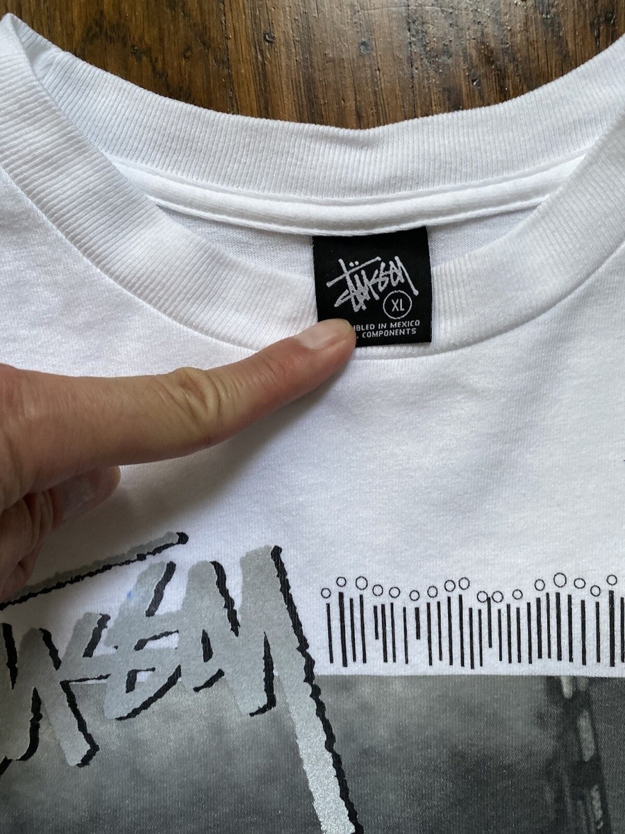 Stussy X Mash SF T Shirt Tee Sz XL Rare! Vintage 2007 Fixed