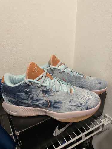Nike LeBron 21 Aragonite HF5467-300 XX1 XXI size 15 mens washed denim blue NEW
