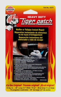 VersaChem 36'' Tiger Patch Muffler & Tailpipe Wrap Instant Repair Adhesive Tape!!
