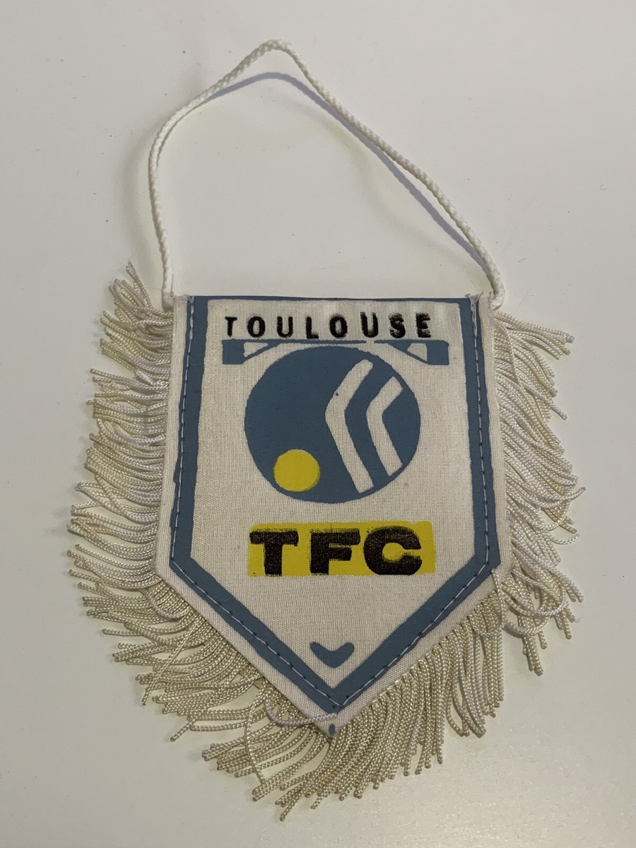FANION TFC TOULOUSE Football Club vintage pennant 90'S