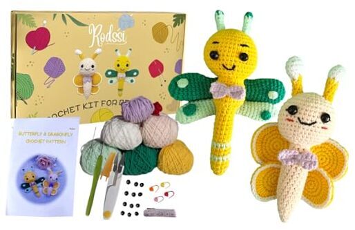 Crochet kit for Beginners -Beginner Crochet kit for Adults -Beginner Crochet