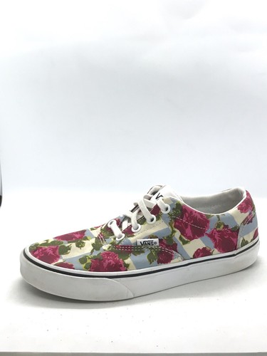 vans checkered floral