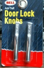 4 Door Lock Knobs Anti-theft Bell 04510