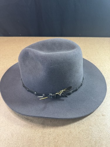 Arizona Hatters Fur Felt Western Cowboy Hat 6 5/8 Custom Made USA Vintage - Picture 9 of 23