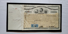 Historische Aktien Columbus, Chicago and Indiana Central Railway Company