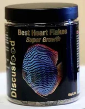 Discusfood Best Heart Flake Super Growth 65g EXCLUSIVE DISTRIBUTORS IN THE U.S.A