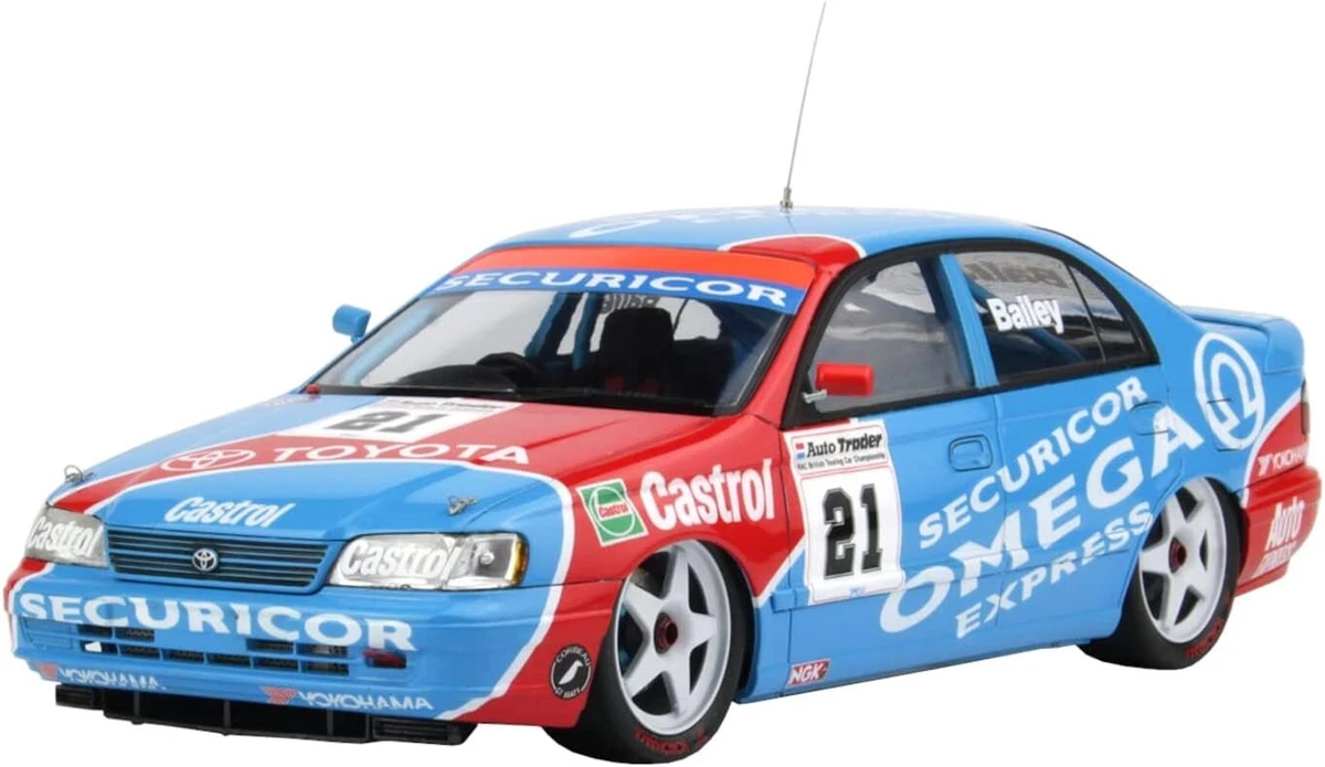 PLATZ/BEEMAX 1/24 TOYOTA CARINA E 1993 BTCC KNOCKHILL WINNER Kit BX24031 New
