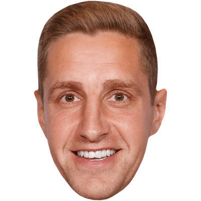 Michael Dawson (Smile) Maske aus Karton
