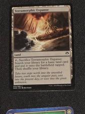 Terramorphic Expanse Duel Decks: Speed vs. Cunning Magic the Gathering MTG Nice!