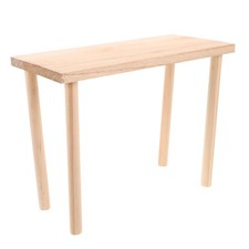 Wooden Hamster Platform: Cage Rest Stand - Perch Chew Toy - Small Animal Play