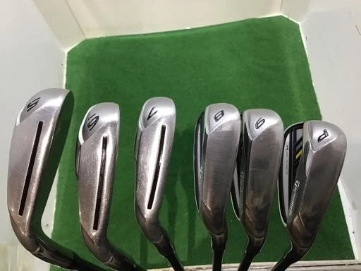 TaylorMade ROCKET BLADEZ Iron Set Golf Club 5-P 6pcs ROCKET FUEL 65/R #AB17470 - Image 3 of 4