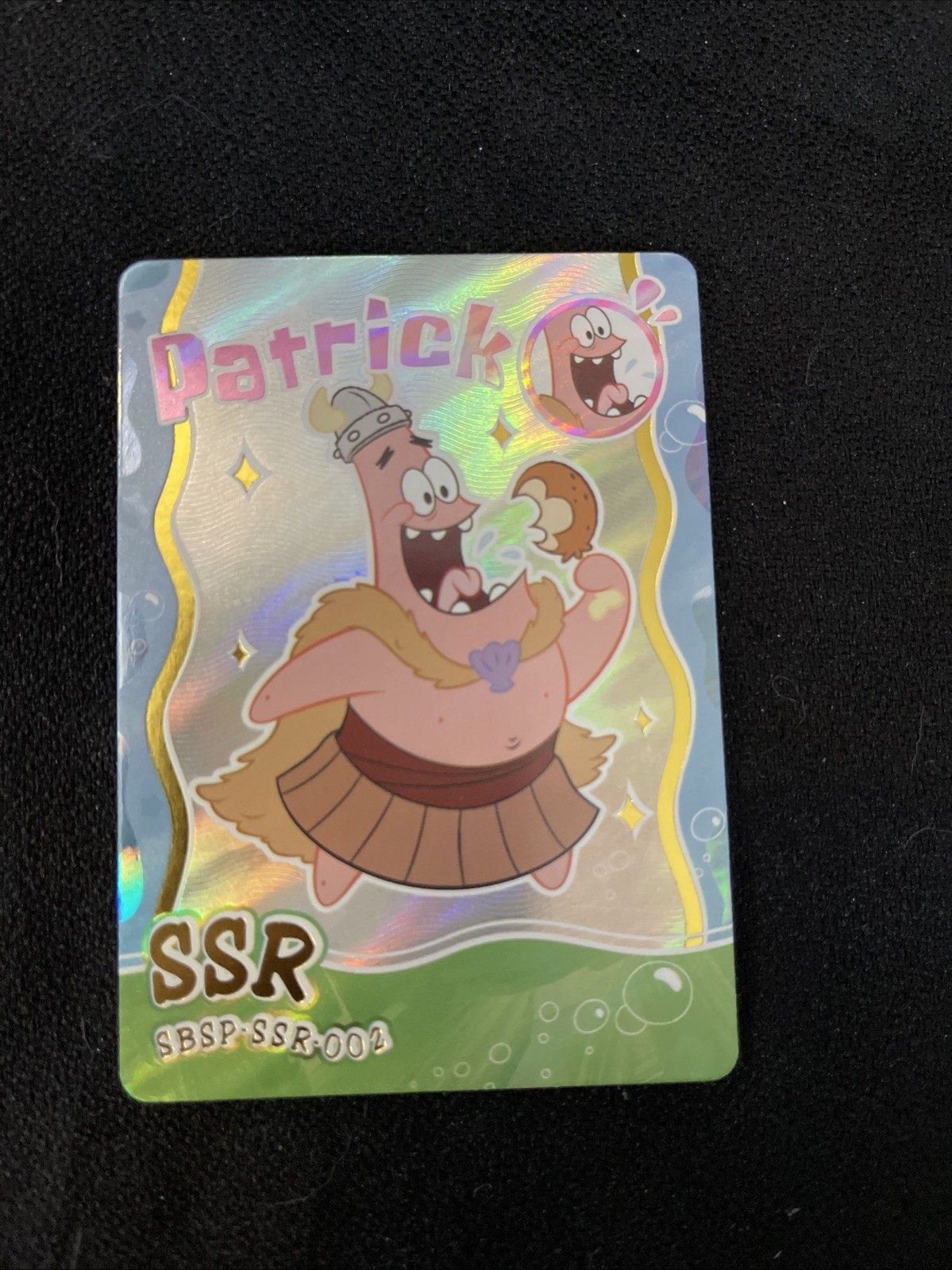 Patrick SSR SBSP-002 🔥 Rare Collector Card 🔥