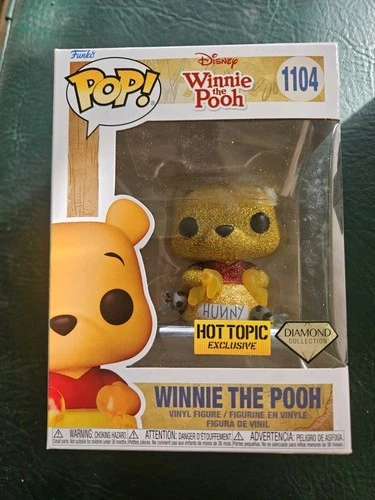 Funko POP! Disney - Winnie the Pooh *Diamond Edition* #1104 HOT TOPIC EXCLUSIVE