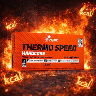 THERMO SPEED HARDCORE - 90-240 Kaps -Ultra Burn Formel Energie Gewichtskontrolle