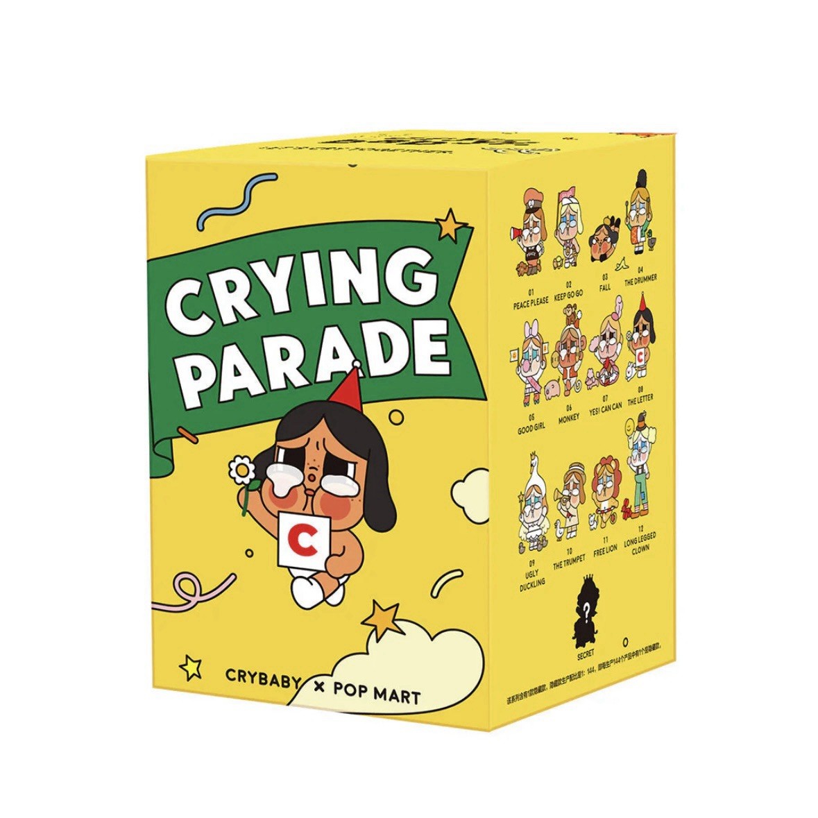 POP MART ✔️Authentic CRYBABY Crying Parade Series Figures [ FREE