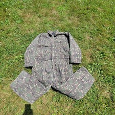 Winchester Coveralls Mens XLarge Rebark Camo Jumpsuit Hunting Work Winter VTG