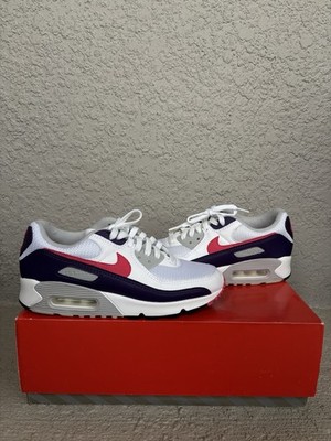 Nike Air Max 90 Eggplant 2020 Women s Lace-Up Sneakers White/Purple/Pink