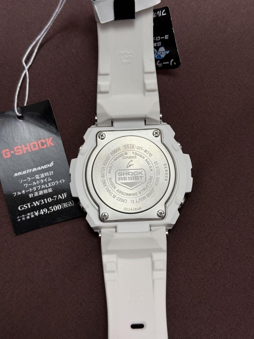 【新品・未装着品】G-SHOCK 　GST-W310-7AJF Amazon.com: CASIO G-SHOCK G-Steel Tough Solar Multi-Band 6