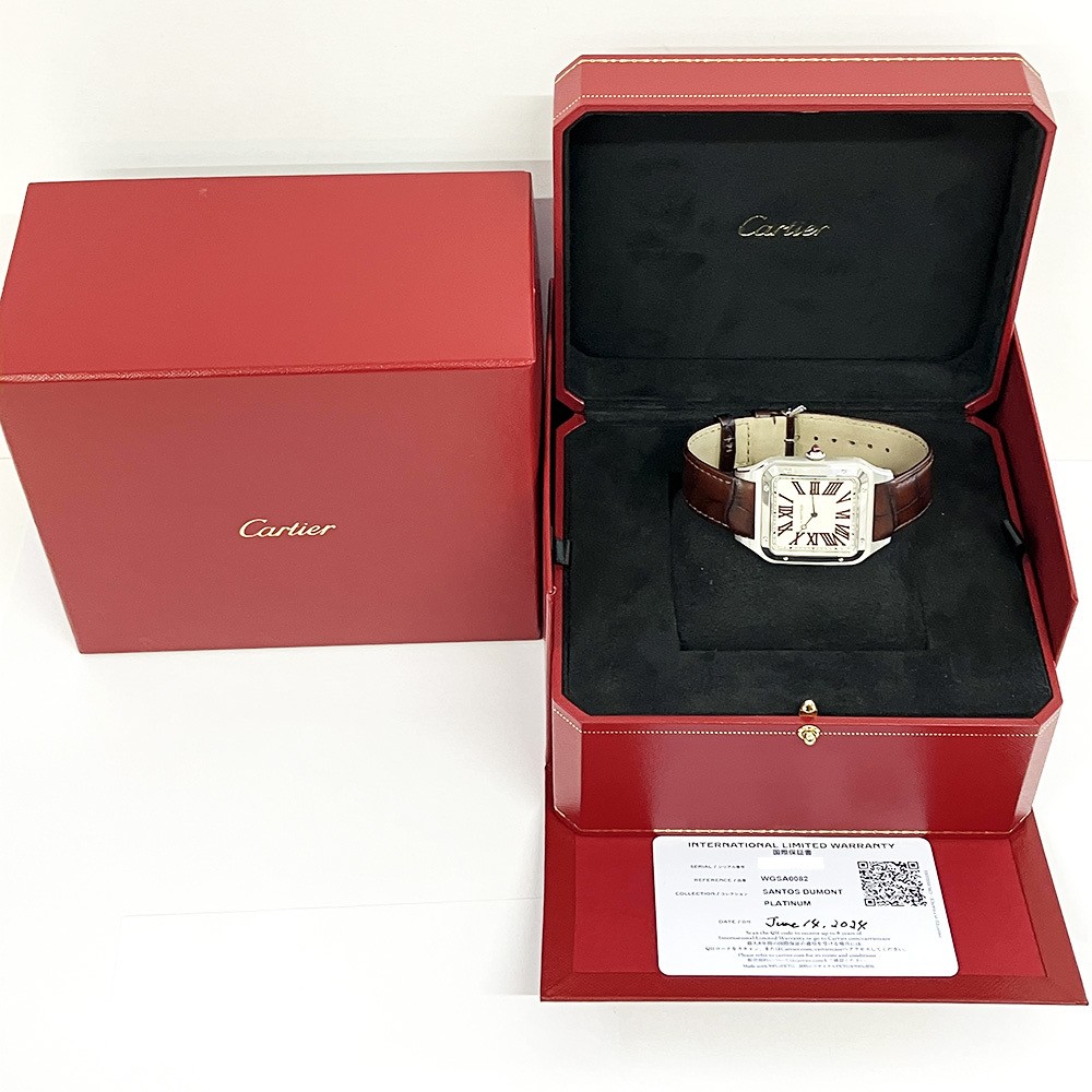 Cartier Santos Dumont XL Platinum Limited